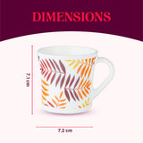 Borosil Larah Crysta Costa Mug Set