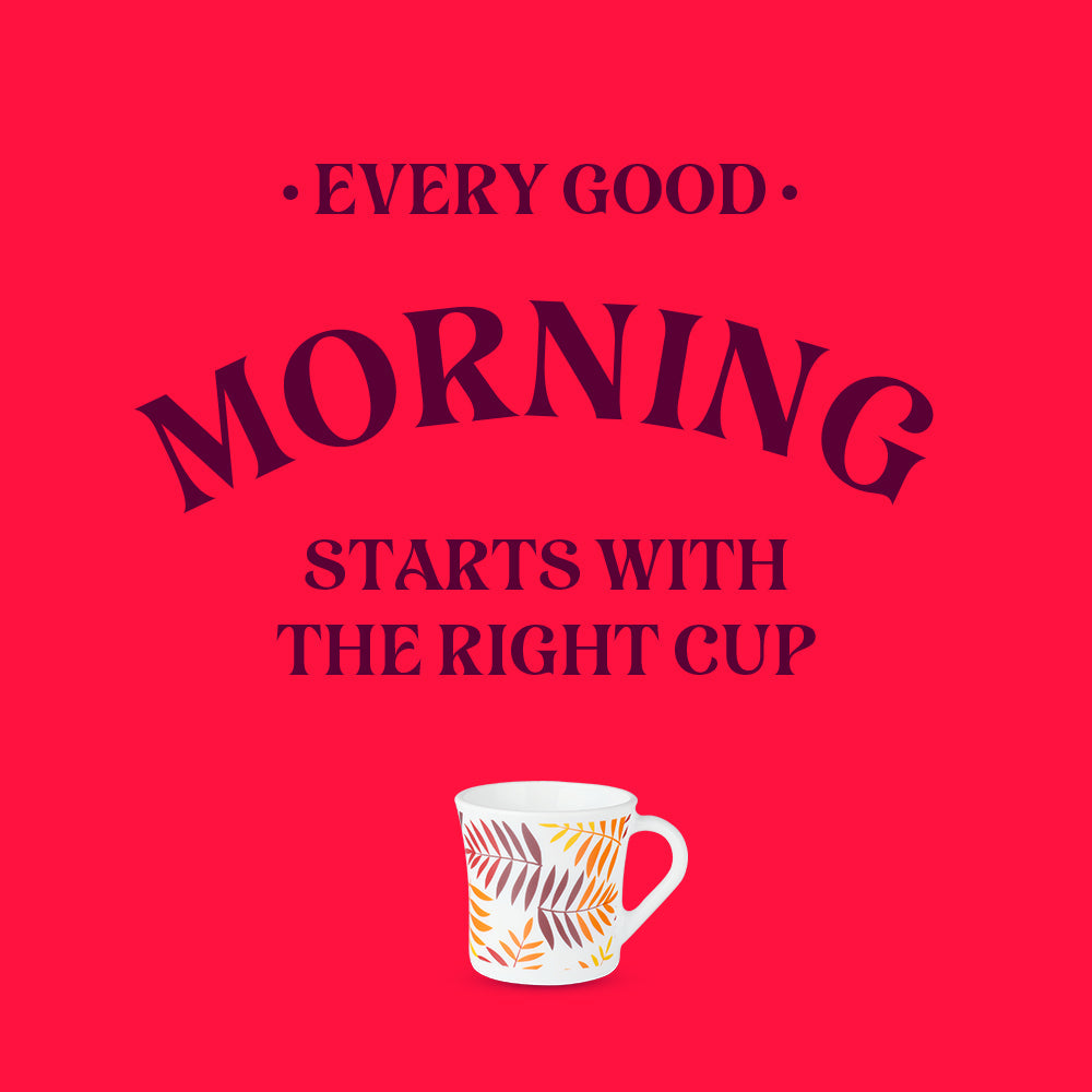 Borosil Larah Crysta Costa Mug Set