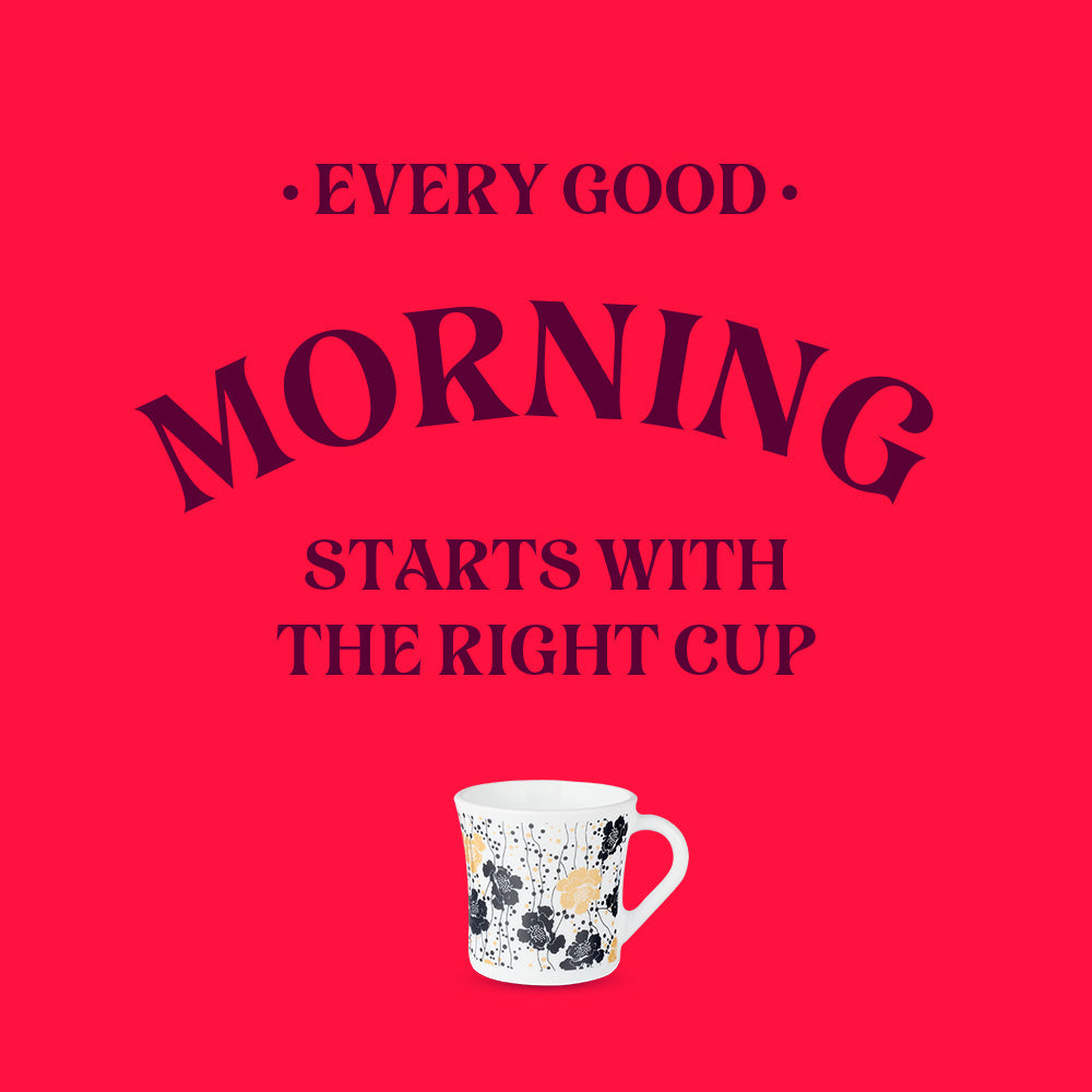 Borosil Larah Crysta Dreamer Mug Set