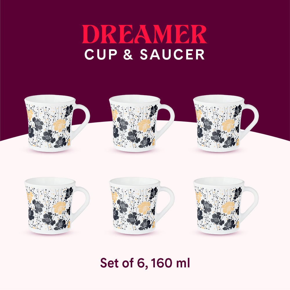 Borosil Larah Crysta Dreamer Mug Set