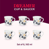 Borosil Larah Crysta Dreamer Mug Set