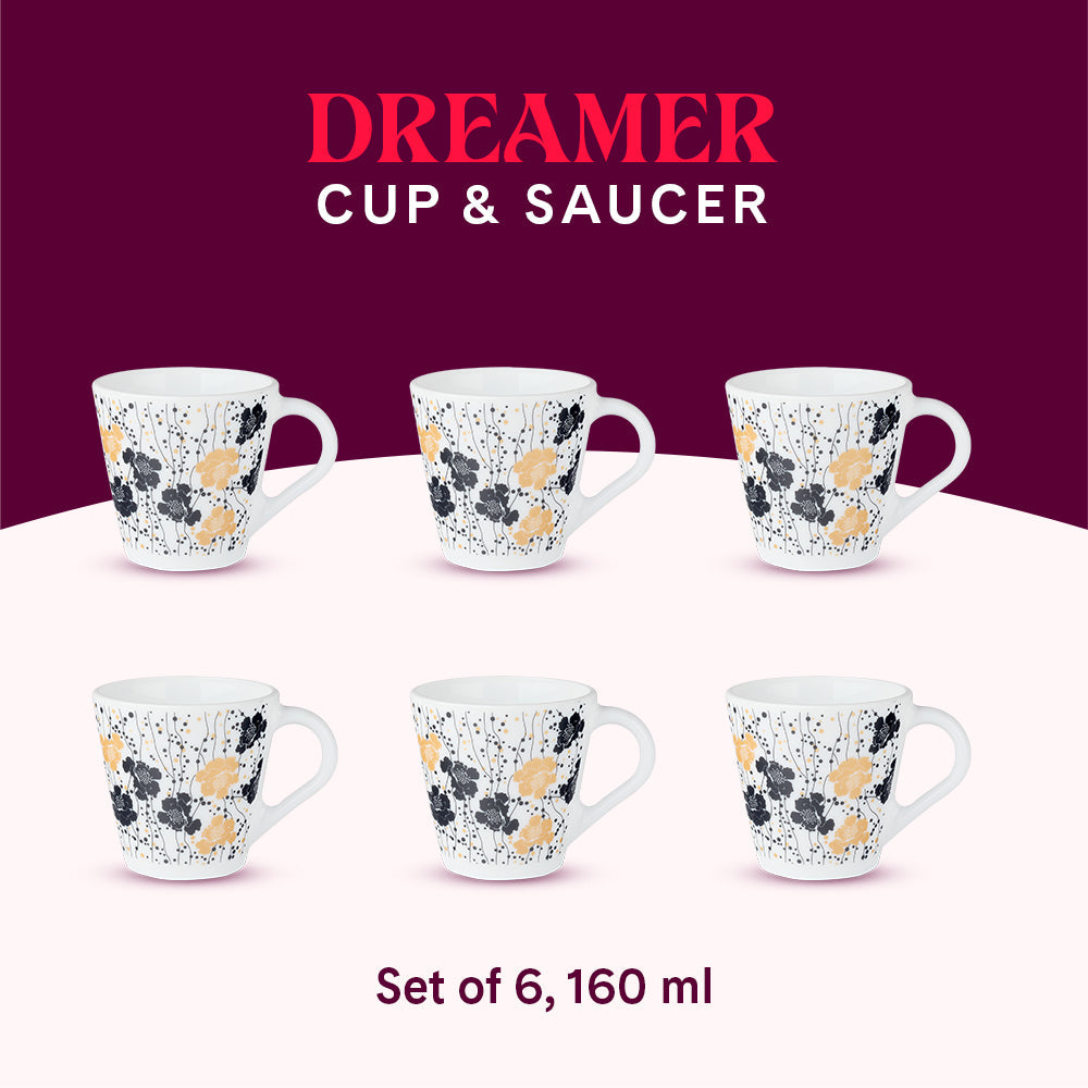 Borosil Larah Novelty Dreamer Mug Set
