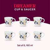 Borosil Larah Novelty Dreamer Mug Set