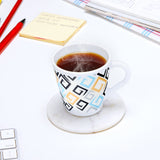 Borosil Larah Novelty Ember Mug, Set of 6, 160ml