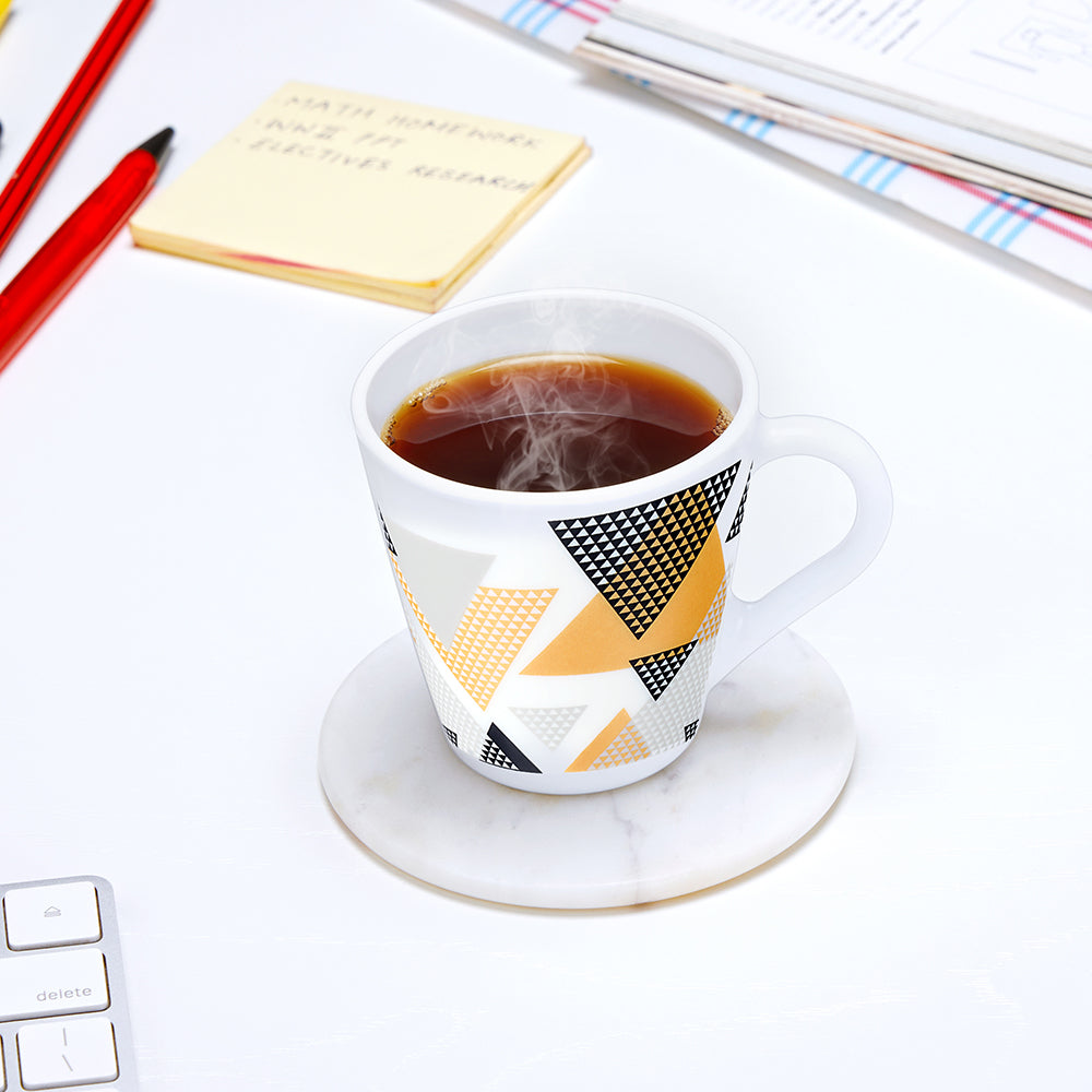 Borosil Larah Novelty Nivaah Mug Set of 6, 160ml