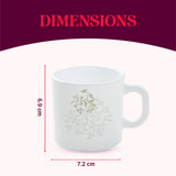 Larah Ingot Mug Set, 180ml X 6