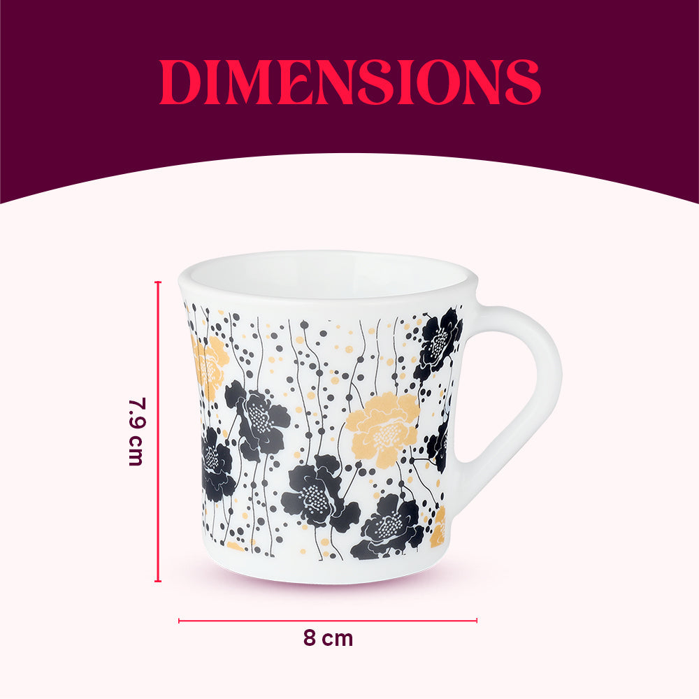 Borosil Larah Crysta Dreamer Mug Set
