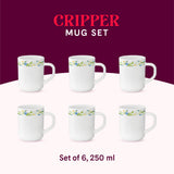 Borosil Larah Cripper Mug Set