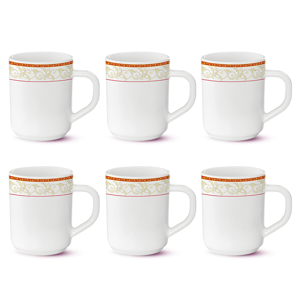Borosil Larah Ragina Mug Set