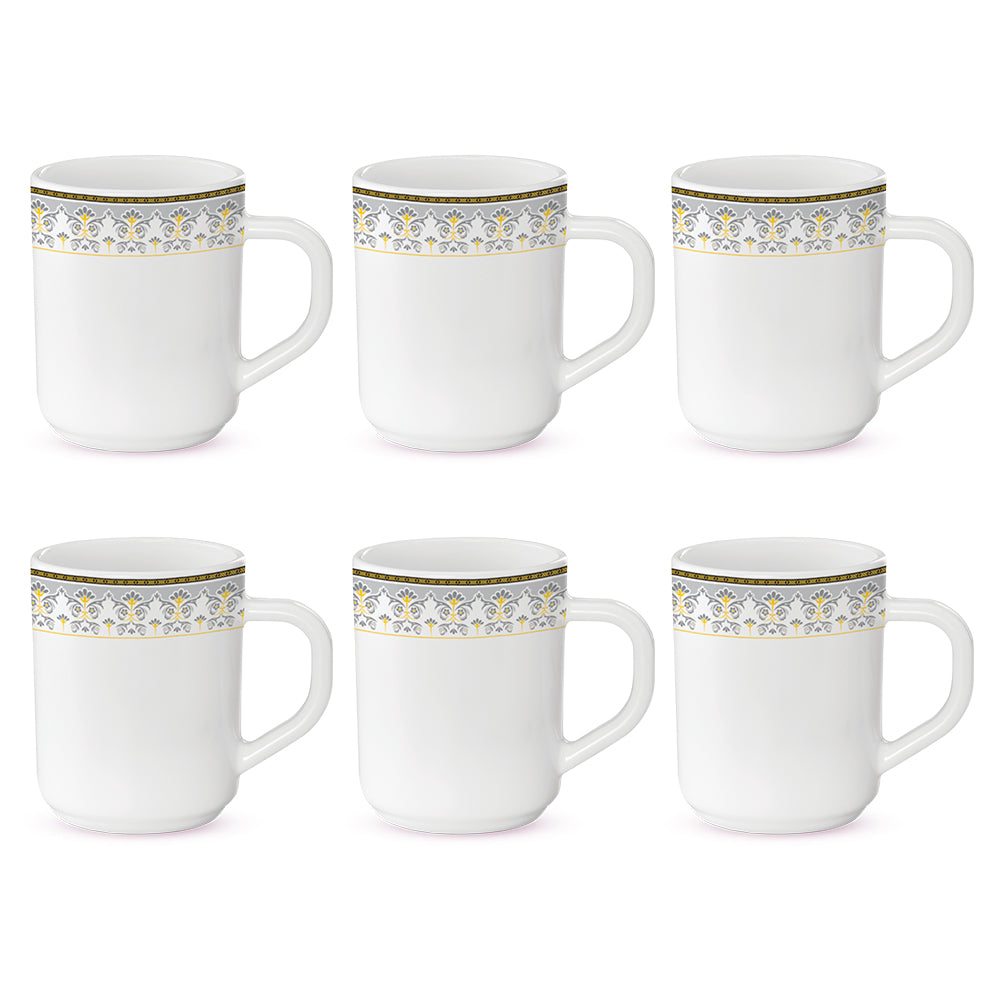 Borosil Larah Vatika Mug Set