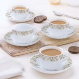 Borosil Larah Eden Green Cup n Saucer Set