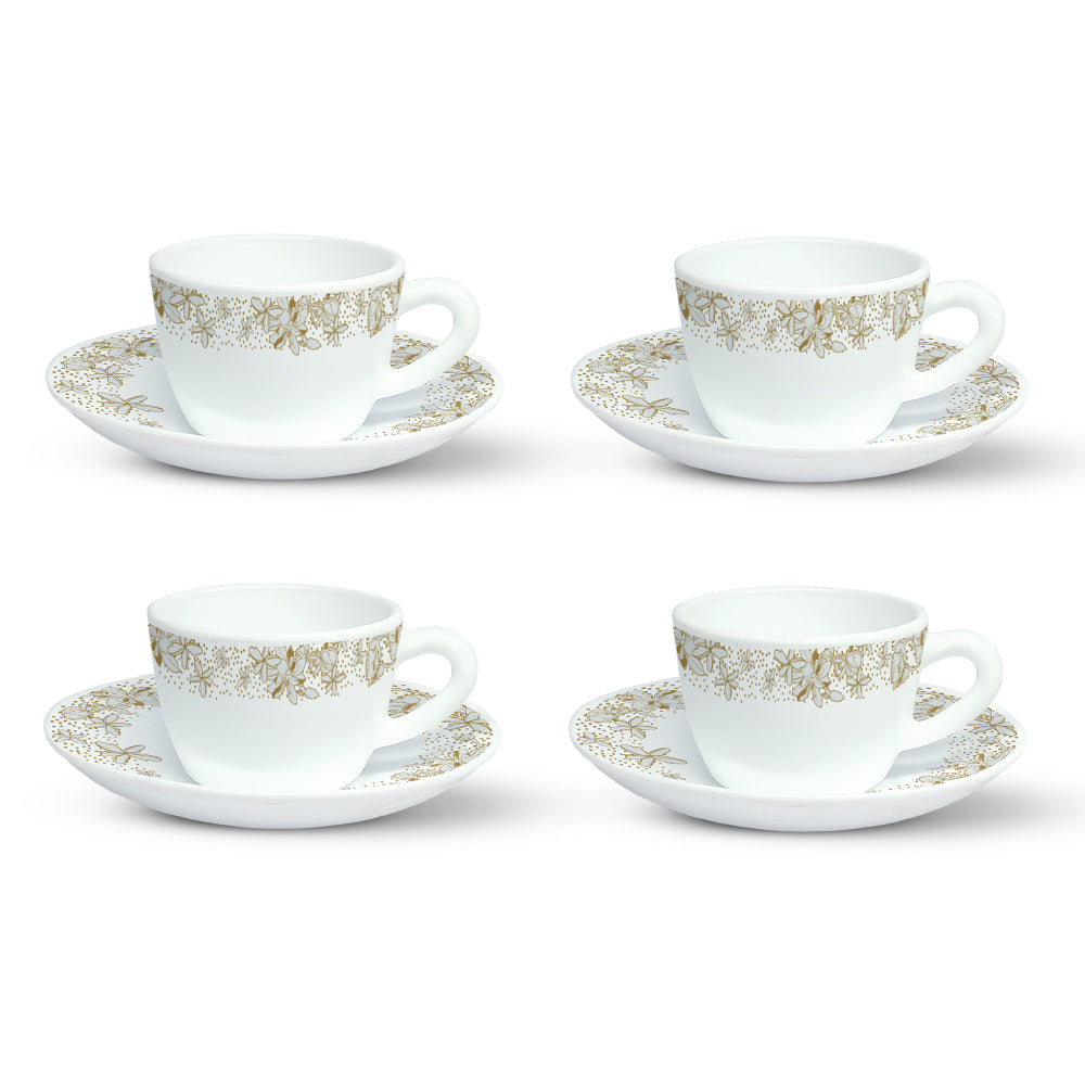 Borosil Larah Eden Green Cup n Saucer Set