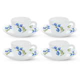 Borosil Larah Marina Blue Cup n Saucer Set