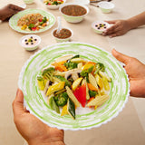 Borosil Larah Aura 19 pc Dinner Set  19 pic