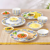 Borosil Larah Kora 19 pc Dinner Set 19 pic