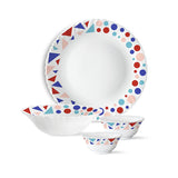 Borosil Larah Speckle 19 pc Dinner