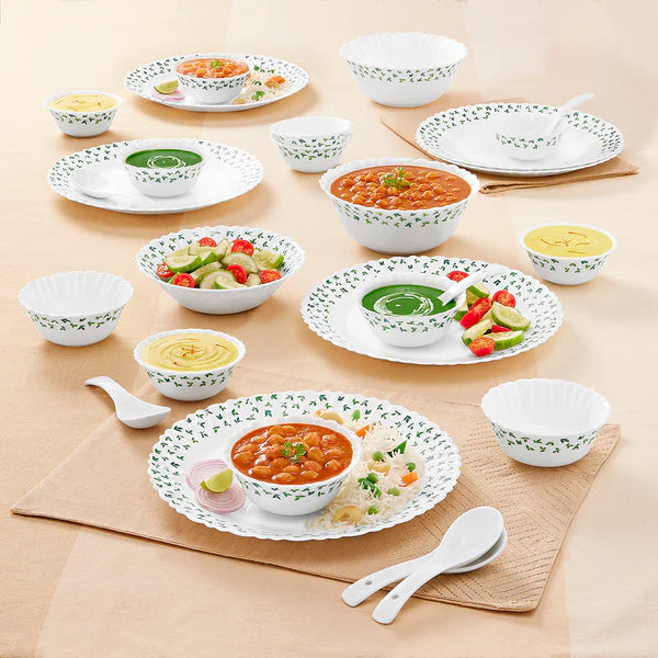 Borosil Larah Sage 27 pc Dinner Set