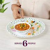Borosil Larah Sage 27 pc Dinner Set