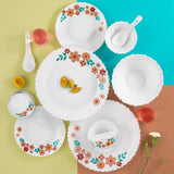 Borosil Larah Ayana 35 pc Dinner Set