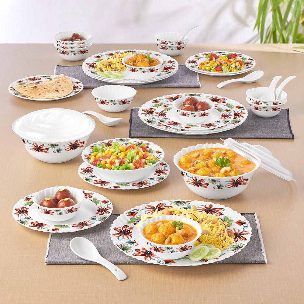 Borosil Larah Bali 35 pc Dinner