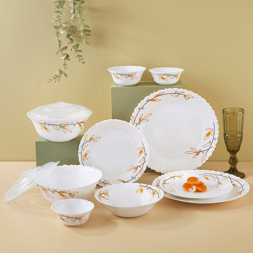 Borosil Larah Bella Dinner Set 35 pc