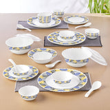 Borosil Larah Kora 35 pc Dinner