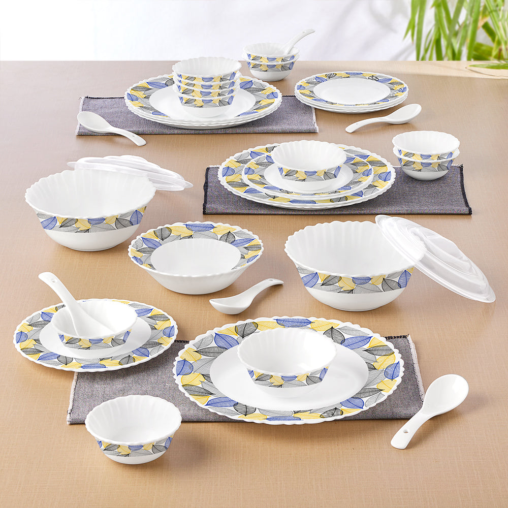 Borosil Larah Kora 35 pc Dinner