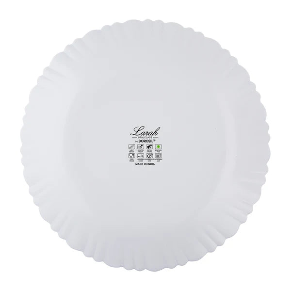 Borosil Larah Red Bud 47 pc Dinner Set
