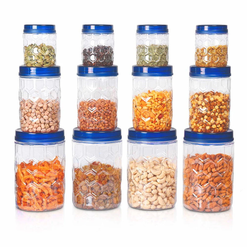 Milton Hexa Pet Jars set 300/750/1400 ML