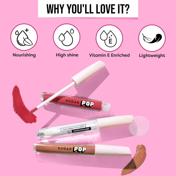 Sugar High Shine Lip Gloss