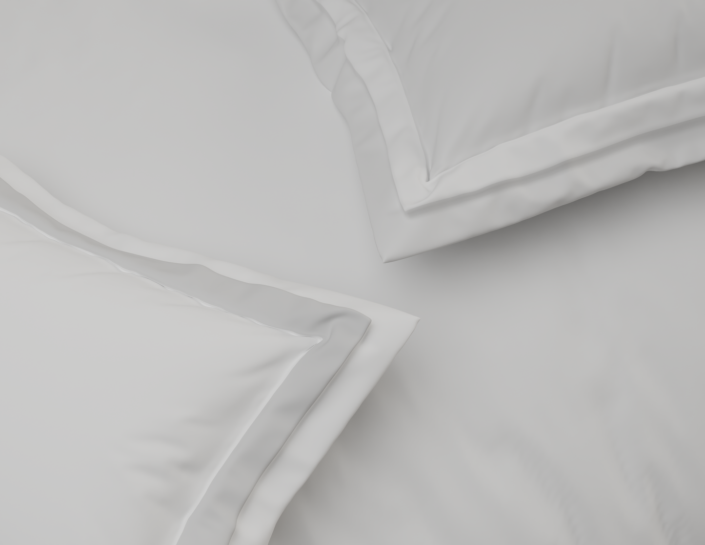 Spaces Solid White Hygro Cotton King Size Bedsheet - Hygro
