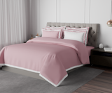 Spaces Solid Lilac - Light Violet Hygro Cotton King Size Bedsheet - Hygro