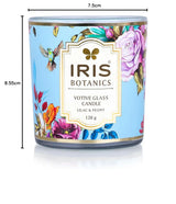 IRIS Botanics Votive Glass Candle 128gm