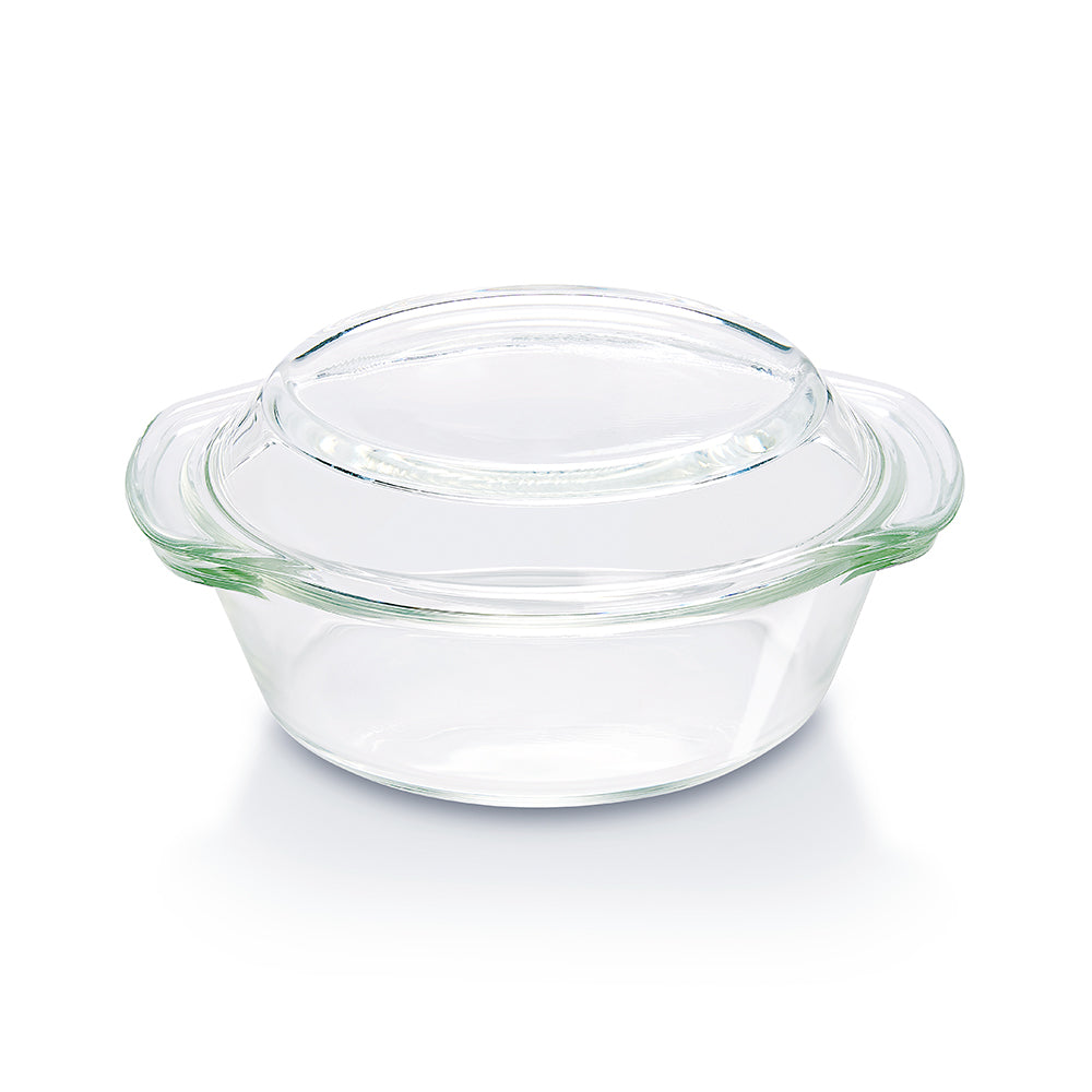 Borosil Round Casserole w Lid