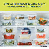 Borosil Tuff-Glass Klip n Store, Round Container