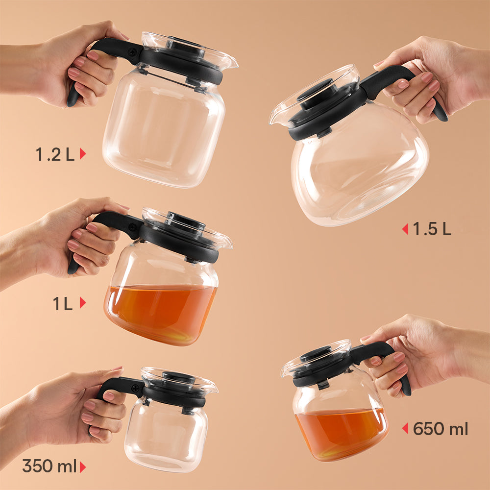 Borosil Carafe w Inbuilt Strainer