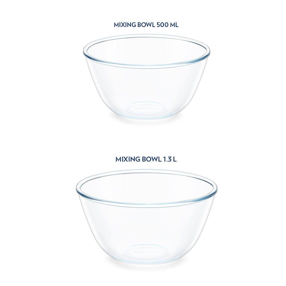 Borosil Mixing & Serving Bowl Set of 2
