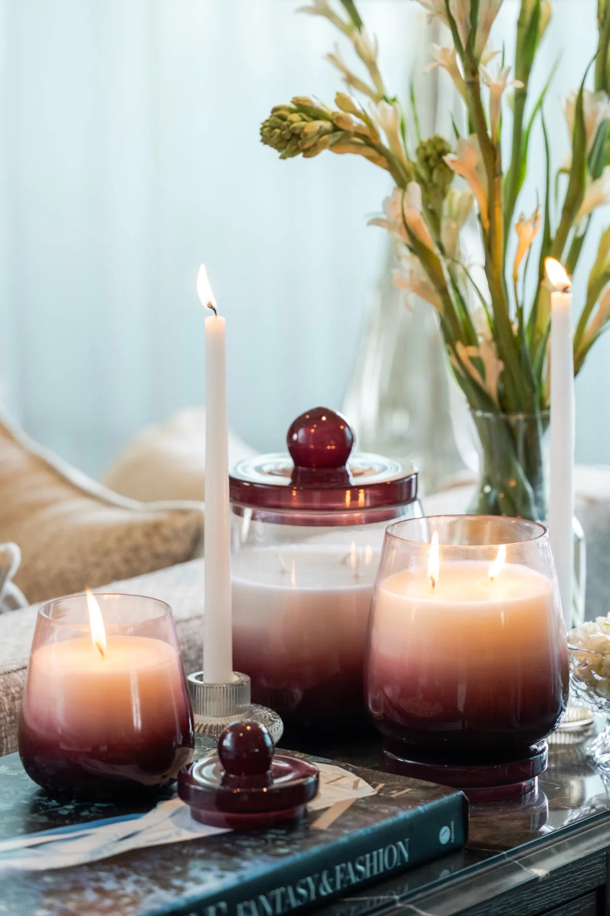 Doft Cosmic Hues - Lid Jar Candle | Purple | Opulent Oud