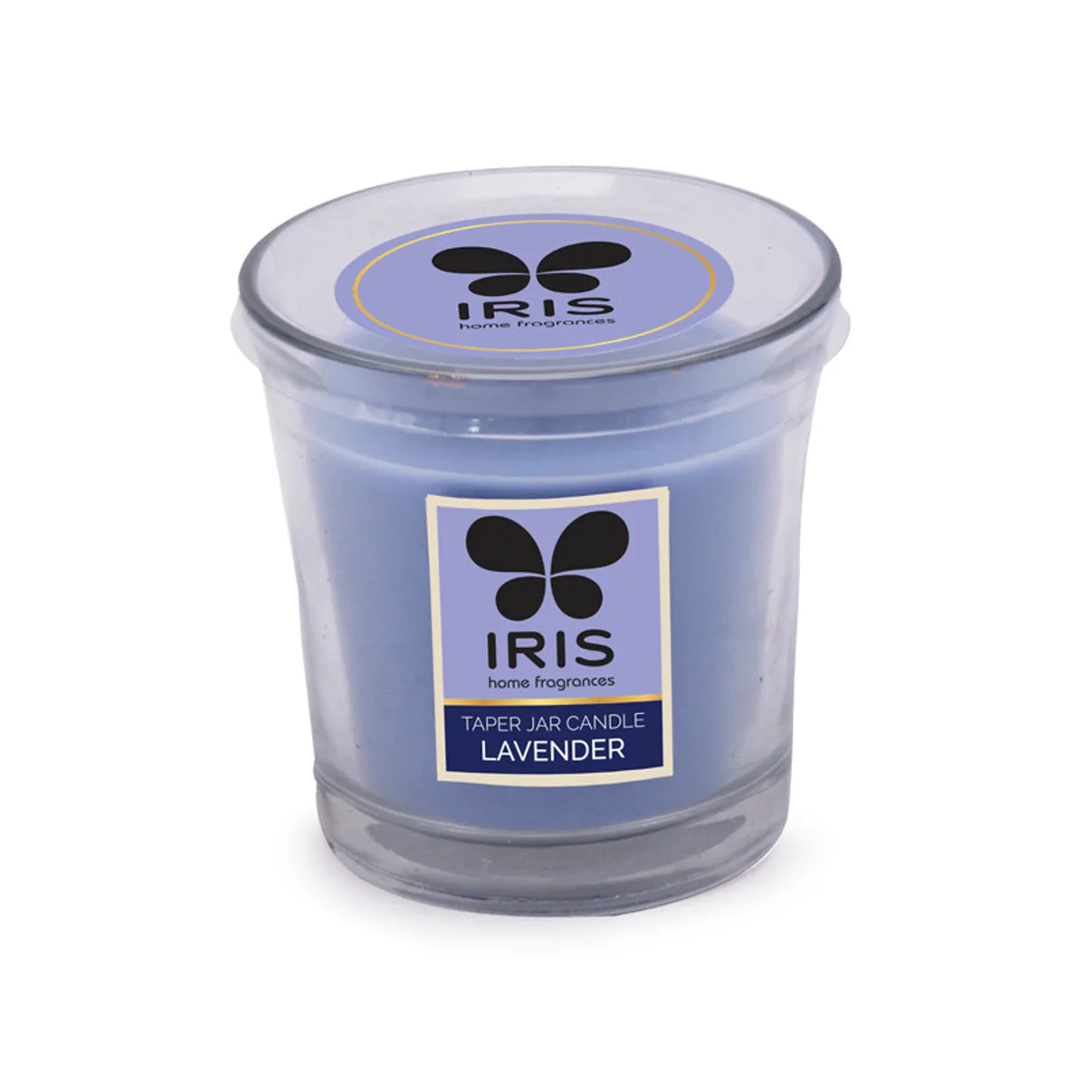 IRIS Lavender Taper Jar Candle 110GM