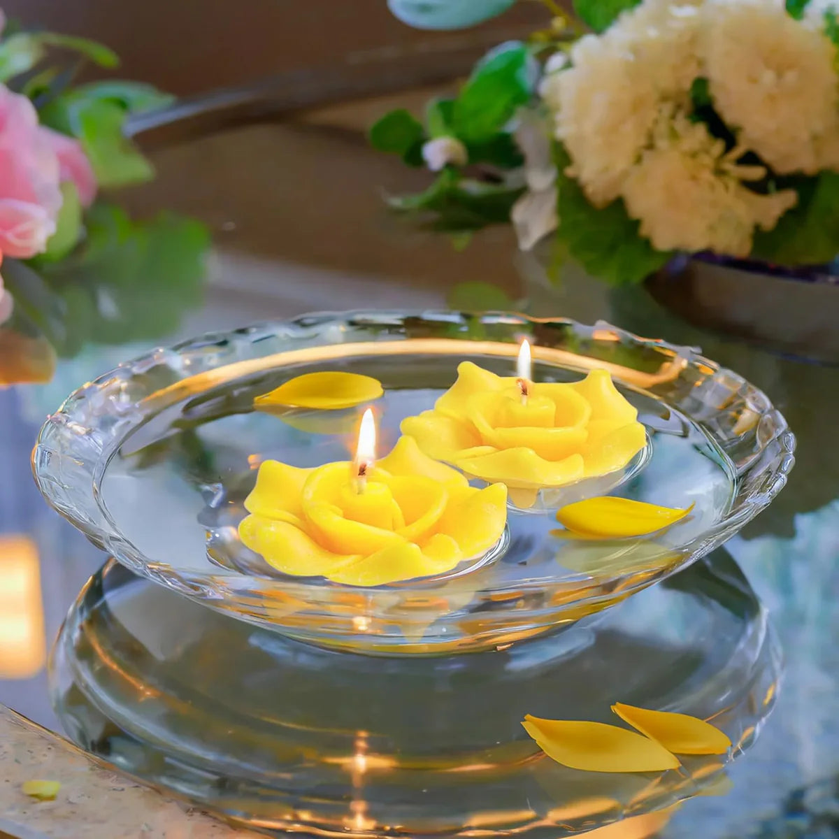 IRIS Frangipani Floater Candle  20GM
