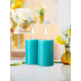 IRIS Cool Blue Fragranced Pillar Candles 120gm