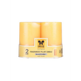 IRIS Mango Sorbet Fragranced Pillar Candles 120gm
