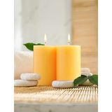 IRIS Mango Sorbet Fragranced Pillar Candles 120gm