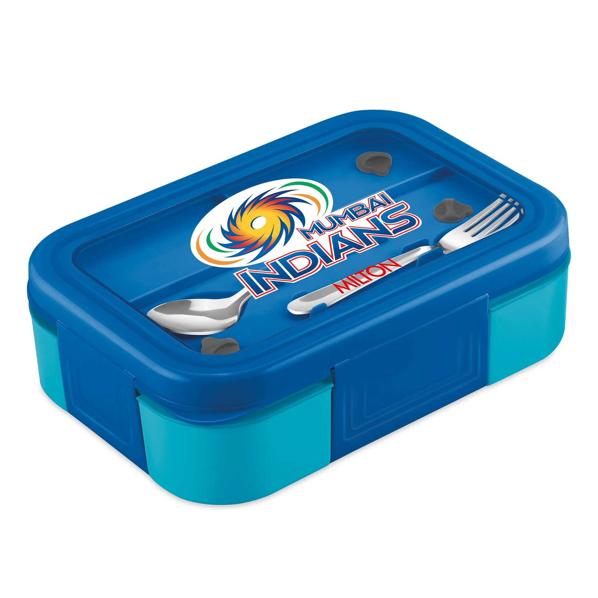 Milton Sports Ethan 3 UV Printing Steel Thermoware Lunchbox Dark Blue 600ML