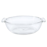 Borosil Deep Oval Casserole with Handle, 1.3L