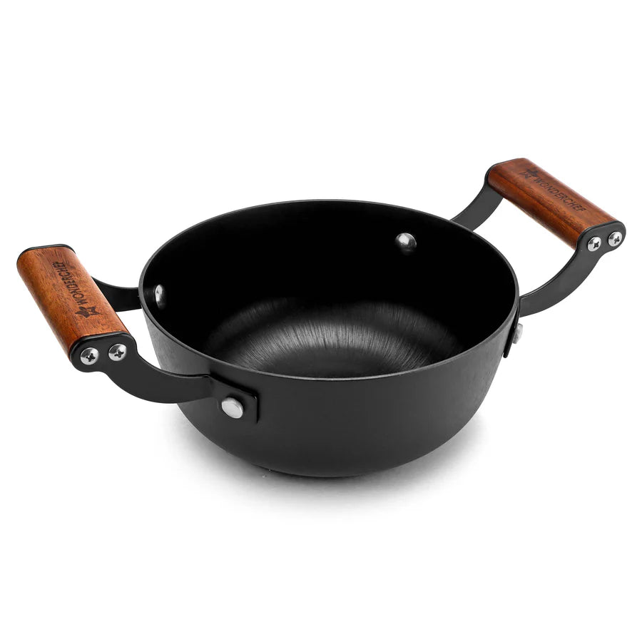 Wonderchef Ferro Light-weight Cast-iron Deep Kadhai