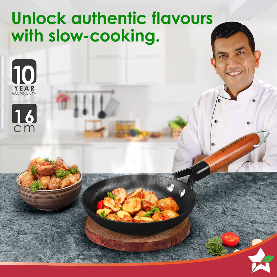 Wonderchef Ferro Light-weight Cast-iron Fry Pan