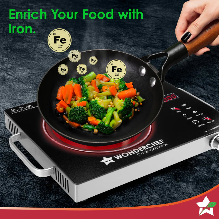 Wonderchef Ferro Light-weight Cast-iron Fry Pan