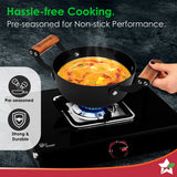 Wonderchef Ferro Light-weight Cast-iron Deep Kadhai