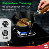 Wonderchef Ferro Light-weight Cast-iron Tadka Pan 11cm